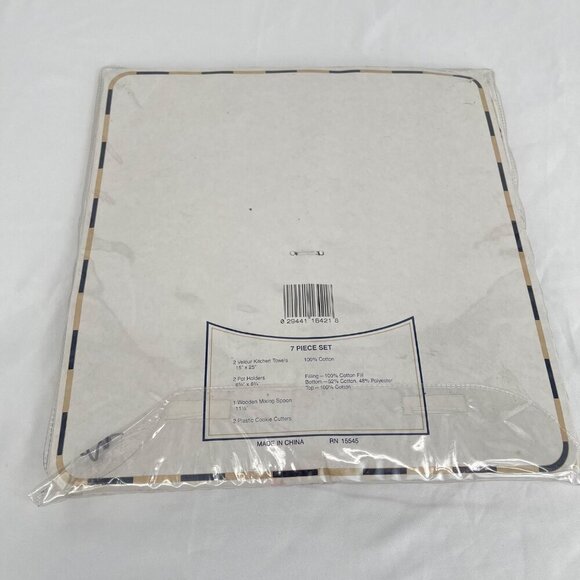 Country Crafts 7 Piece Kitchen‎ Gift Set With Bear Design NEW - Picture 4 of 4